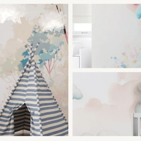 bear wallpaper child's bedroom