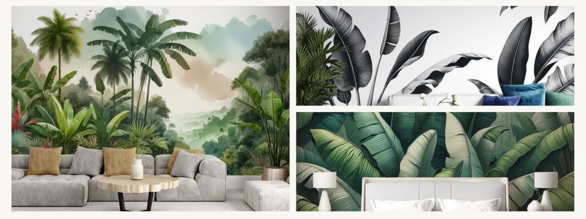 five mistakes jungle mural wallpaper