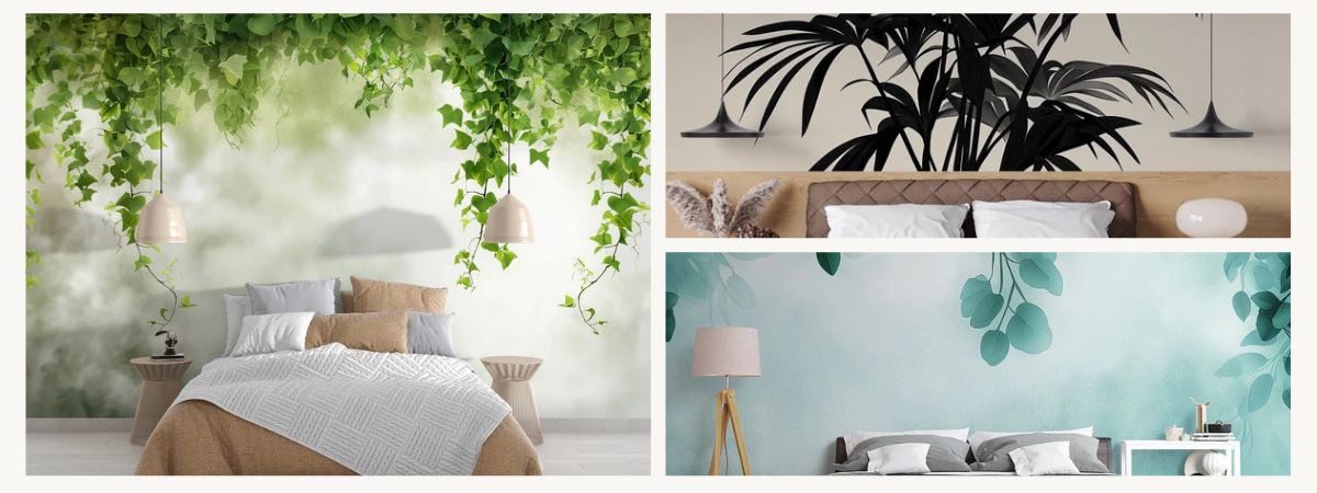 how to choose headboard wallpaper