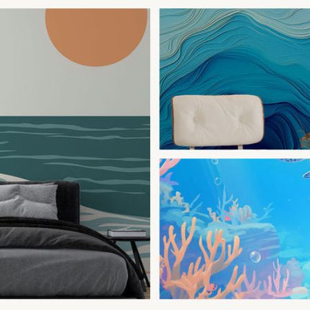 ocean mural wallpaper trends