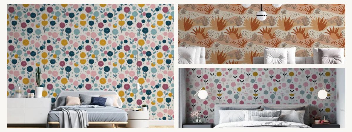 patterned wallpaper trends