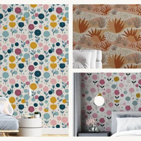 patterned wallpaper trends