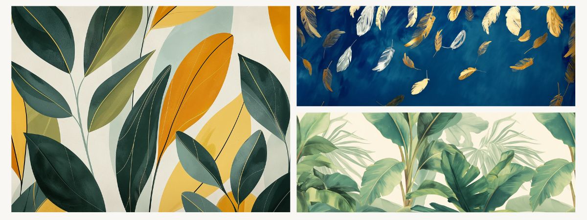 wallpaper for a beige kitchen