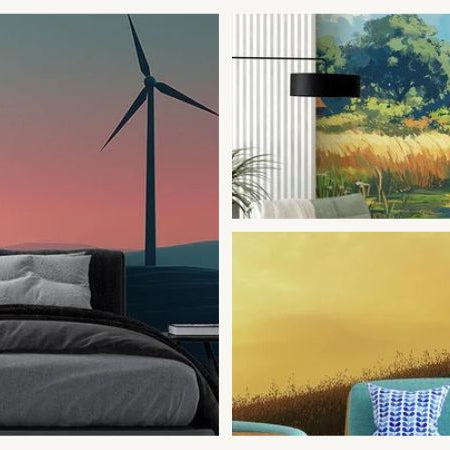 windmill wallpaper best decor