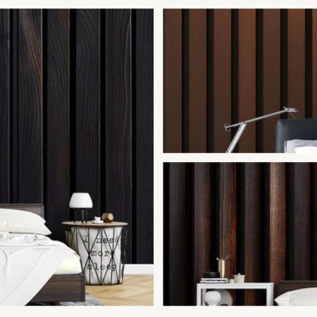 wooden batten wallpaper deco ideas