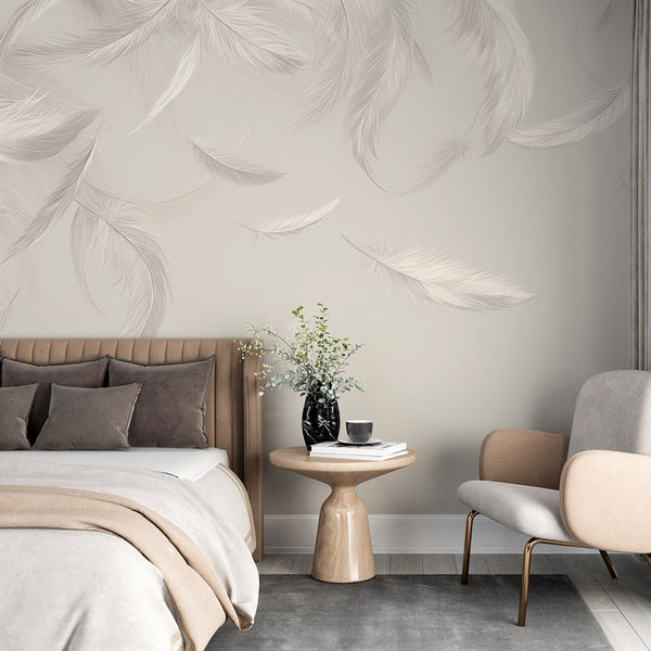 Feather Mural Wallpaper