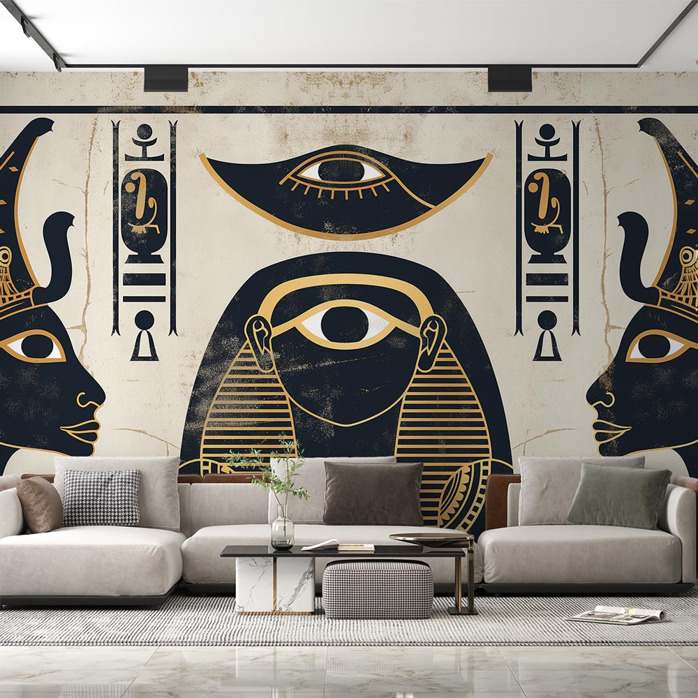 Egypt mural wallpaper
