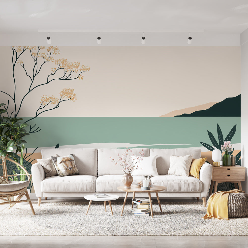 Seaside Mural Wallpaper