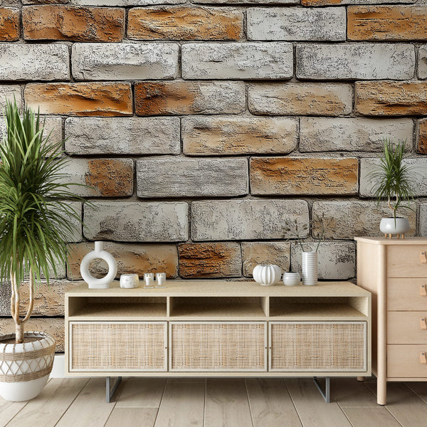 Brick imitation Mural Wallpaper