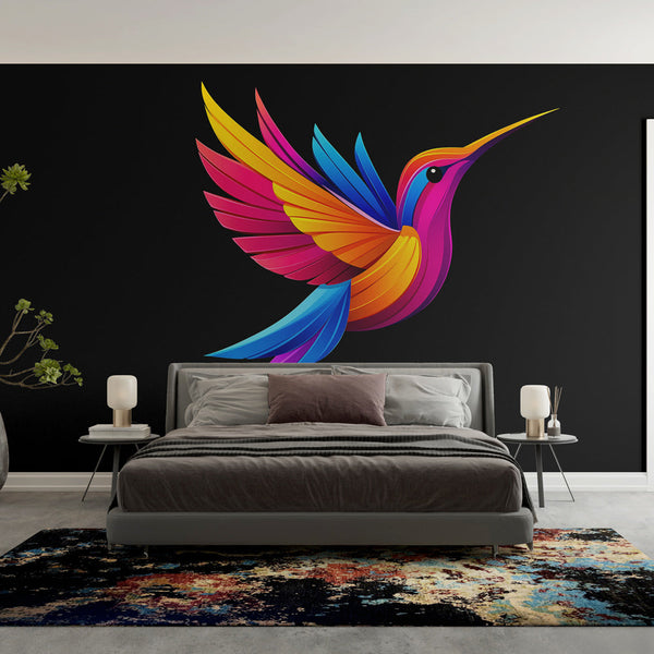 Hummingbird Mural Wallpaper