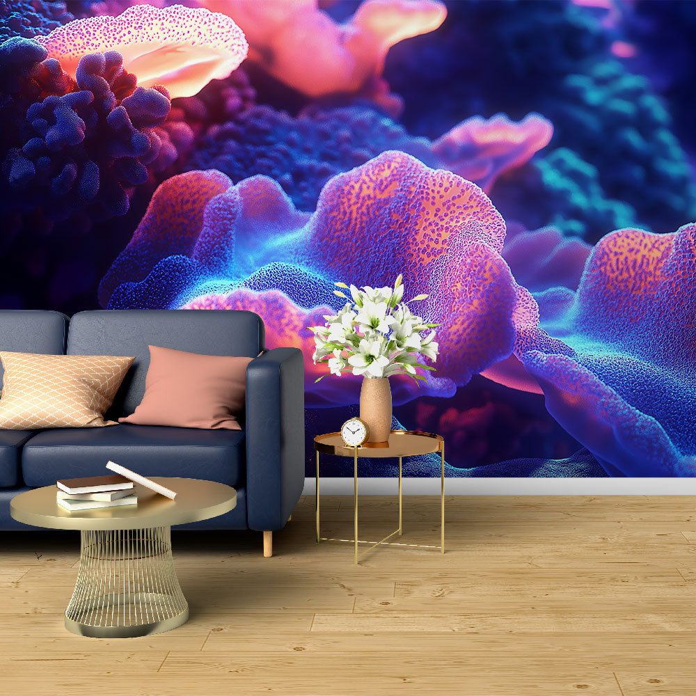 Watercolor Mural Wallpaper