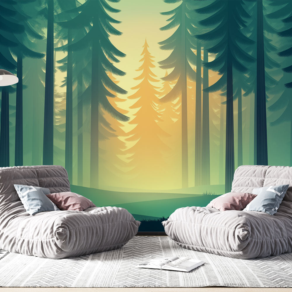 Enchanted Forest Mural Wallpaper