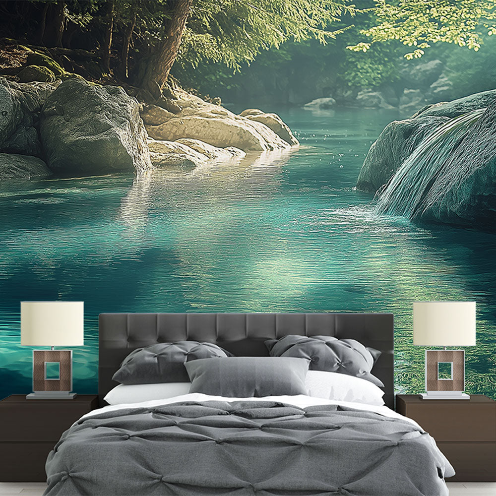 River mural wallpaper