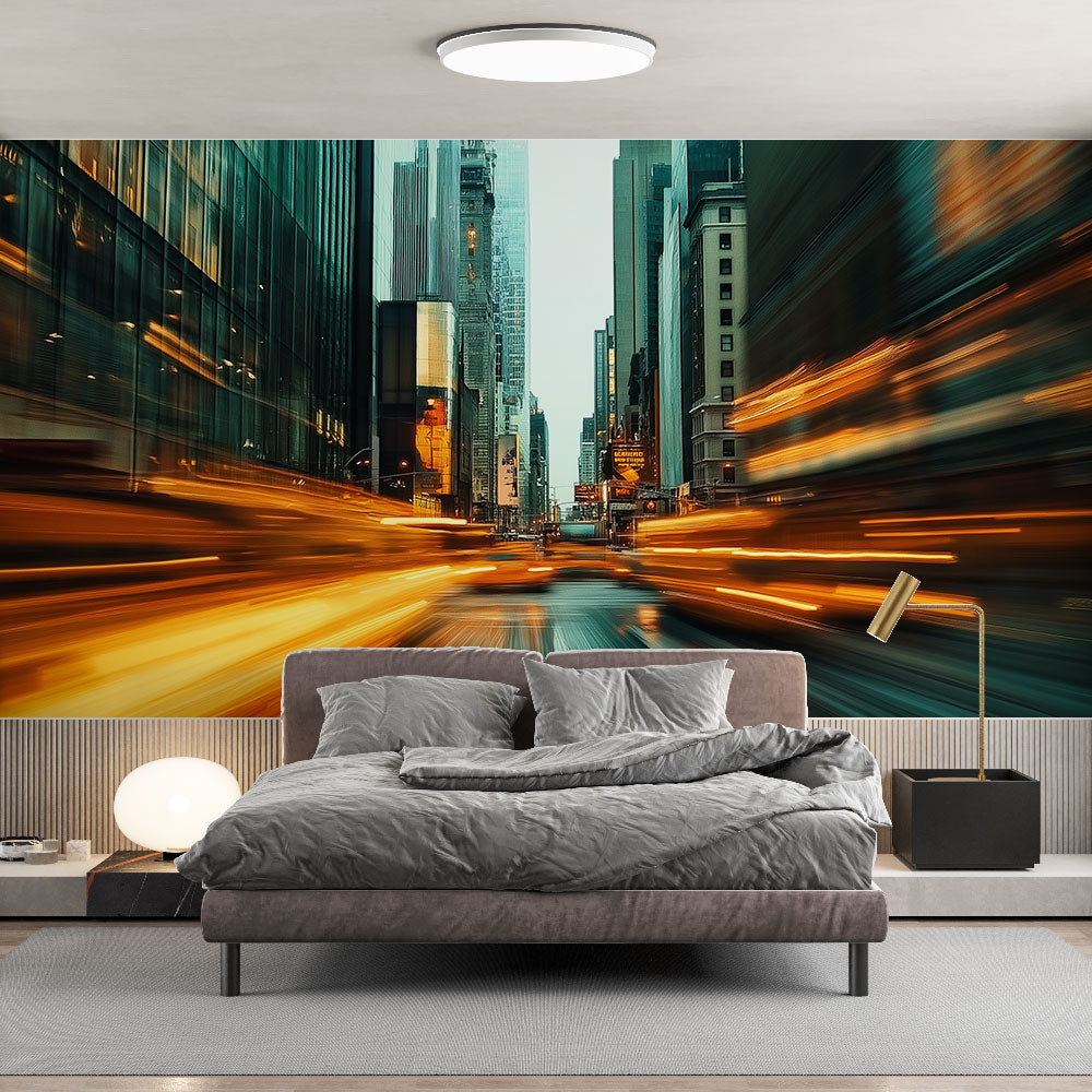 City and place mural wallpaper