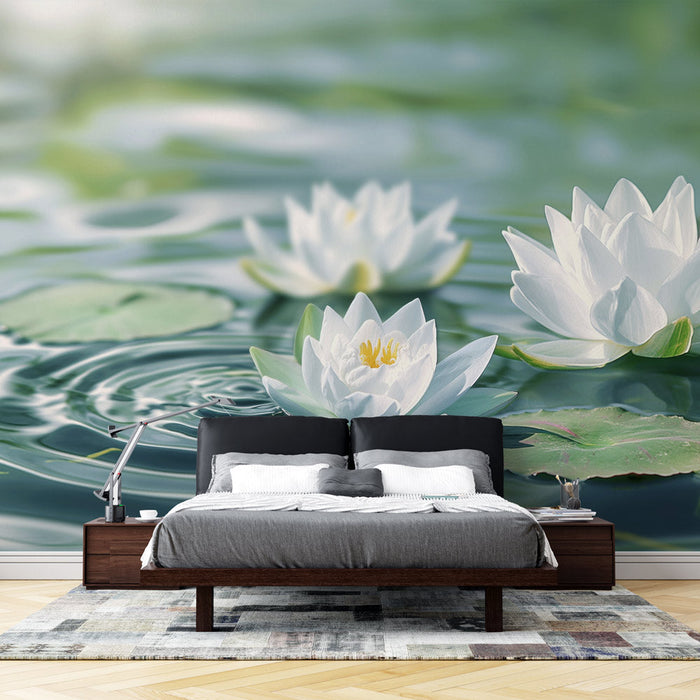 Zen Tapet | Lotus och Feng Shui