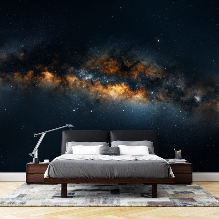 Space Mural Wallpaper | Stars in the Heart of the Night