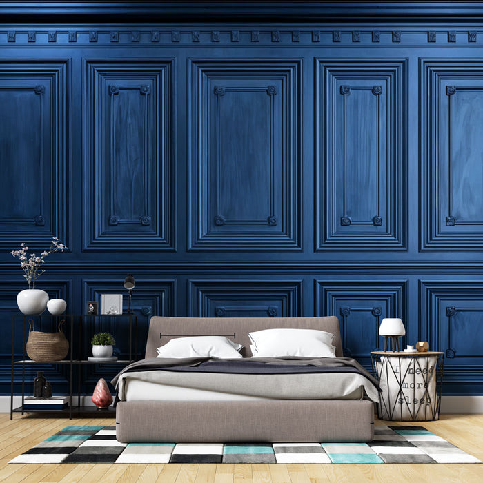 Fototapeta modrého dřeva | Klasická elegance