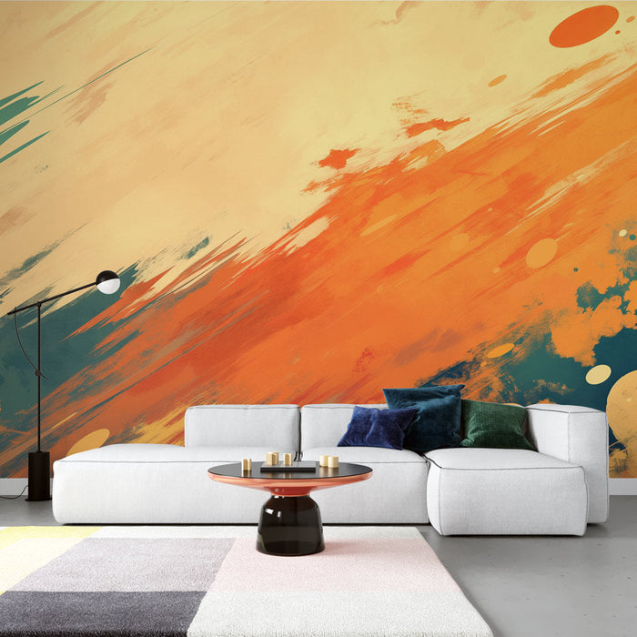 Abstract Mural Wallpaper | Color Play