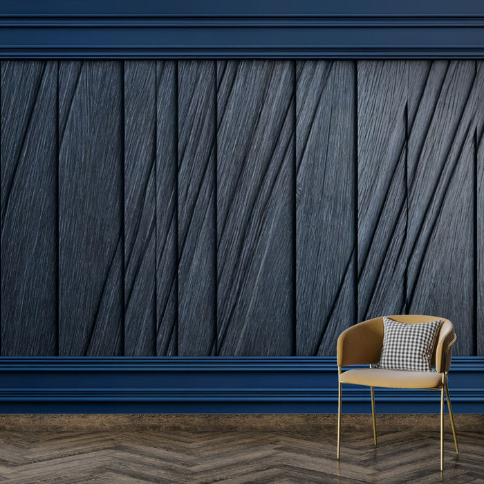 Carta da parati texture blu | Design elegante e moderno