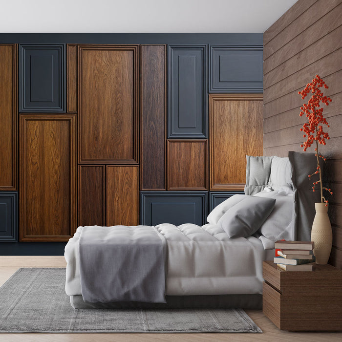 Διακοσμητικό πάνελ μωσαϊκού | Ξύλο και μέταλλο