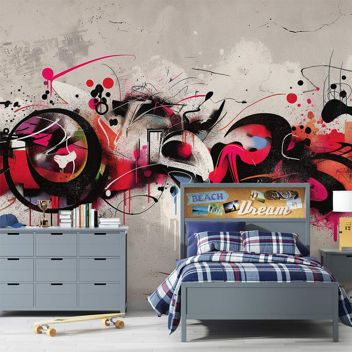 Tapetti teinihuone | Tunnisteet harmaalla seinällä