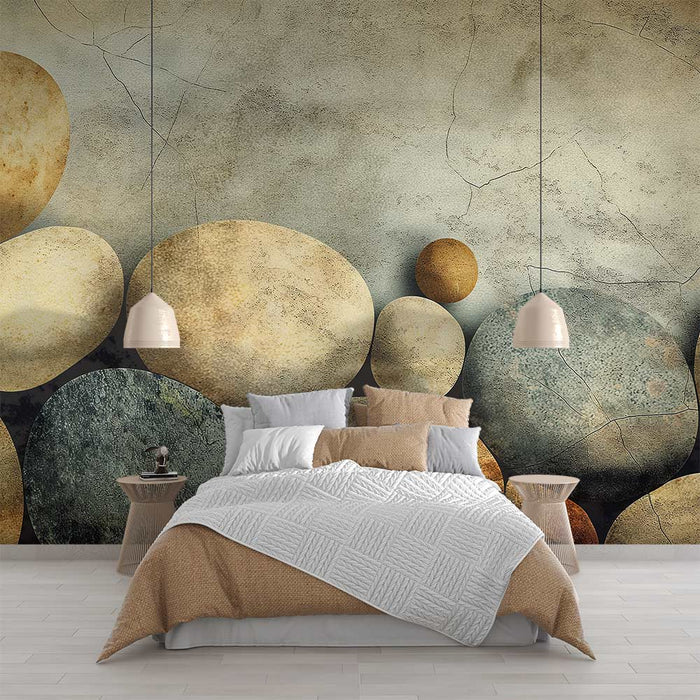 Zen Mural Wallpaper | 2D Stones