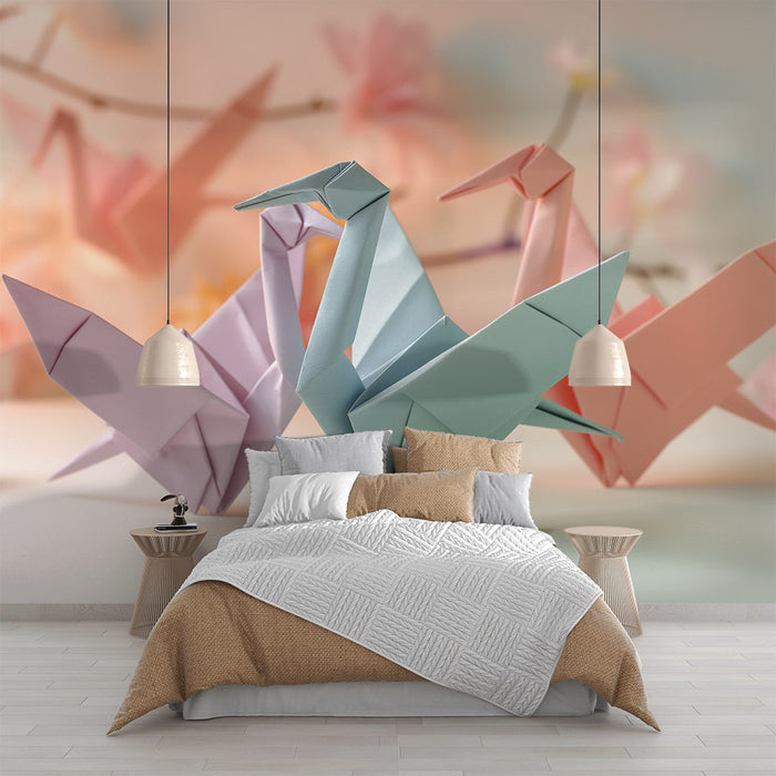 Papel de parede Zen | Origami Pastel