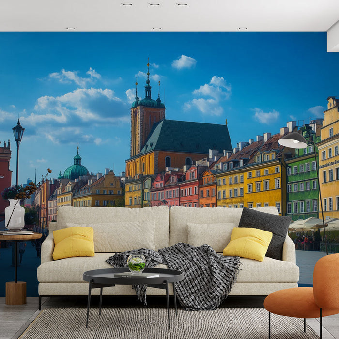 Tapeta pisana arhitektura | Slikovita urbana krajina