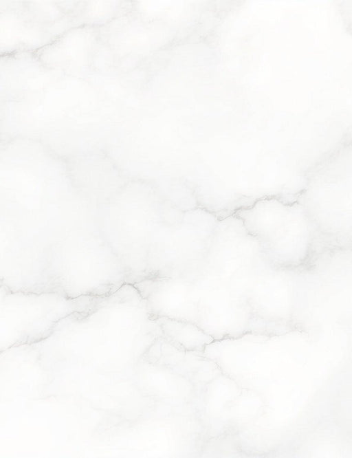 White Marble Effect Mural Wallpaper | Gray Veins