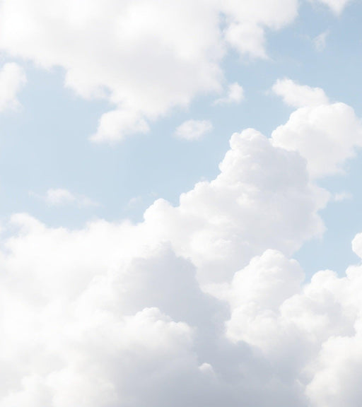 Cloud Mural Wallpaper | Realistic Blue Sky