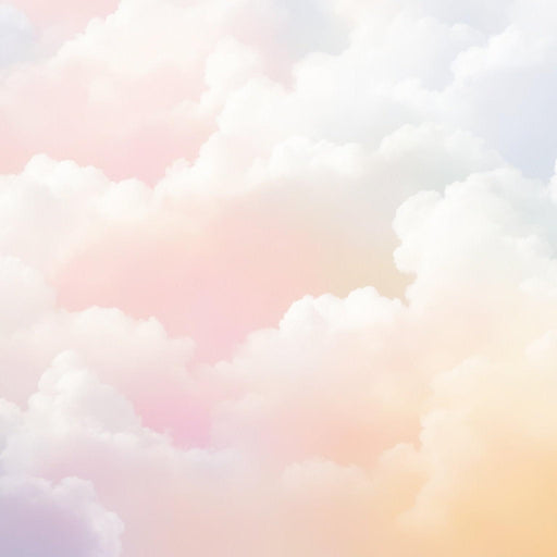 Realistic Cloud Mural Wallpaper | Multi-color