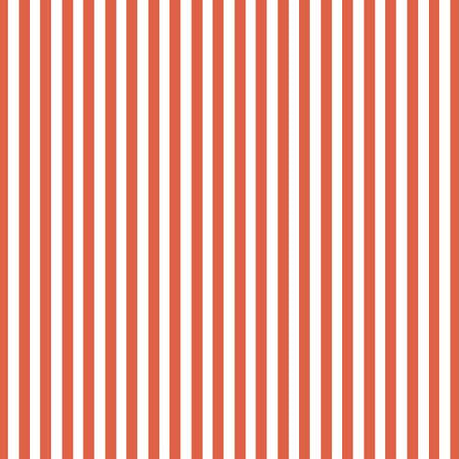 Mural Wallpaper stripes | Red and white vertical