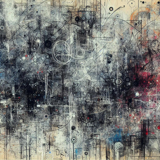 Street art Mural Wallpaper | Dark abstract art