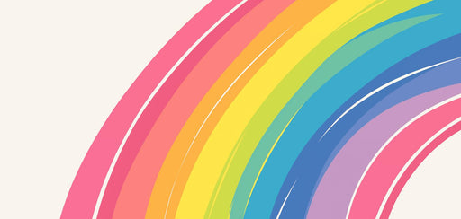 Rainbow Mural Wallpaper | Colorful Design