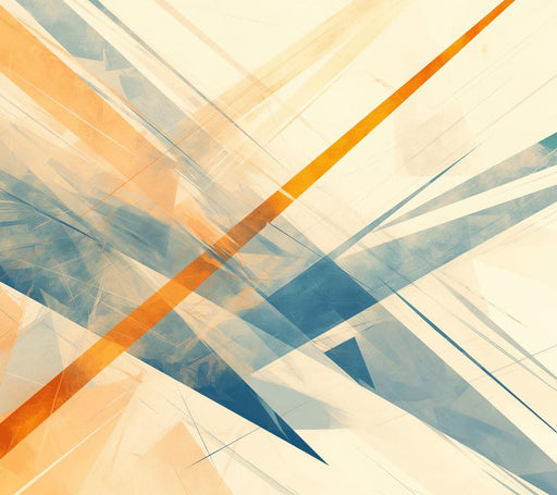 Art Deco Mural Wallpaper | Sleek Shapes