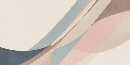 Art Deco Mural Wallpaper | Shades of Pastel Colors