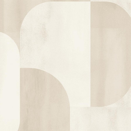 Art Deco Mural Wallpaper | Beige Tones