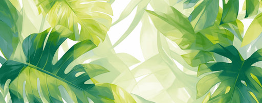 Foliage Mural Wallpaper | Large Green Leaves