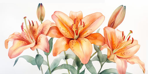 Floral Wallpaper | Giant Lily Flowers