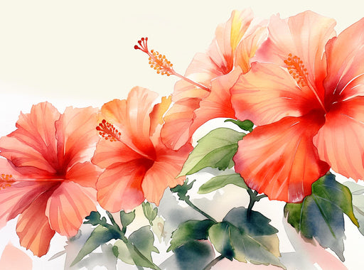 Floral Wallpaper | Giant Hibiscus