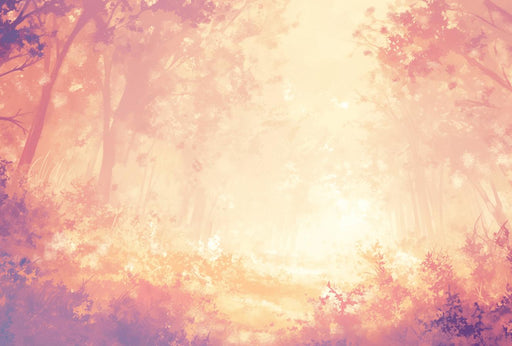 Forest Mural Wallpaper | Overexposed Light