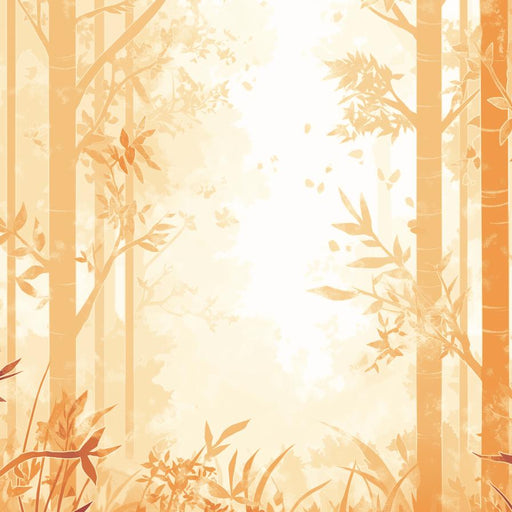 Mysterious Forest Mural Wallpaper | Caramel Color