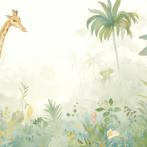 Giraffe Wallpaper | Illuminated Jungle