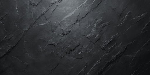 Slate Effect Mural Wallpaper | Black Grey Shade