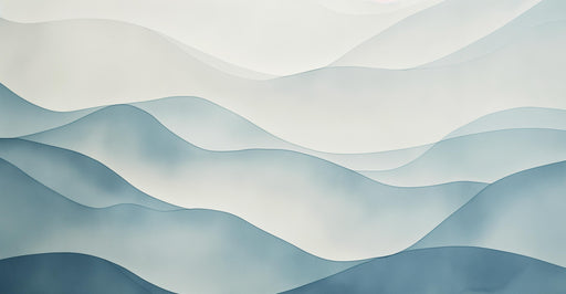 Japandi Mural Wallpaper | Waves and Ocean