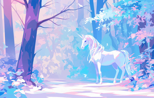 Unicorn Wallpaper | Enchanted Forest