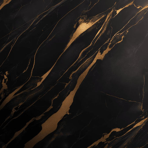 Black and Gold Mural Wallpaper | Luxurious Marble