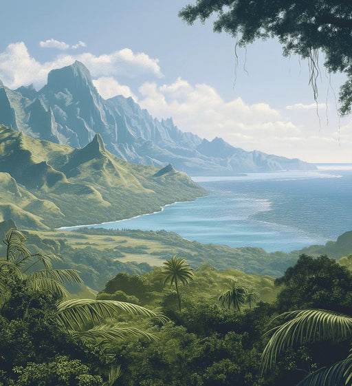 Landscape Mural Wallpaper | Wild Island
