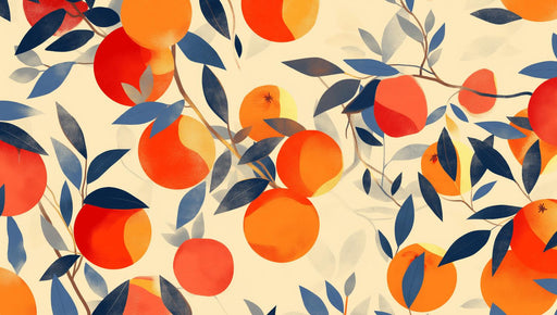 Peach Mural Wallpaper | On its peach tree