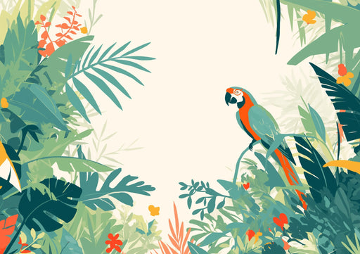 Parrot Wallpaper | Colorful Jungle
